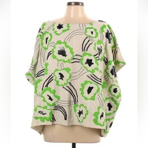 🆕 Diane von Furstenberg | 100% Silk blouse, size US Large